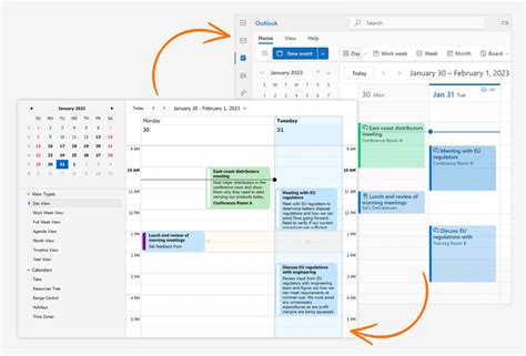 syncing calendars in outlook 365.